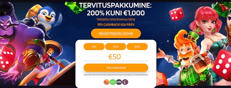 KasiinoReiting ütleb: Millised on SEB kasiino eelised?