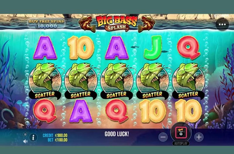 Big bass splash slot in Germany